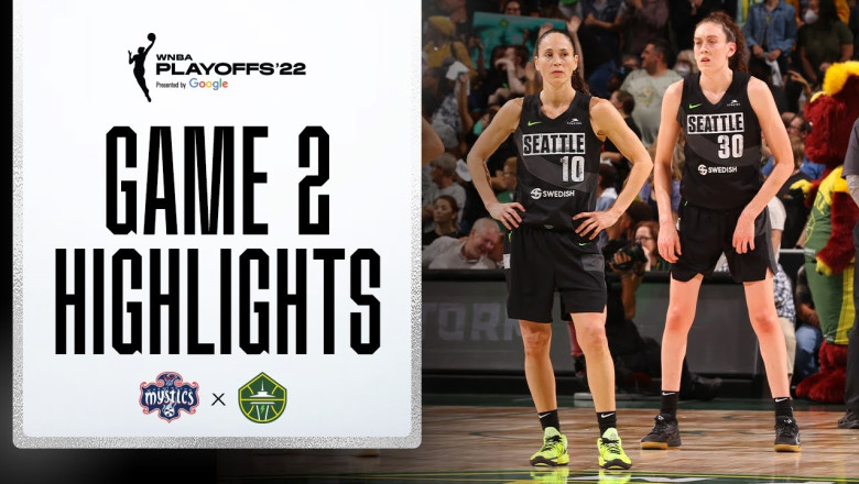 WASHINGTON MYSTICS vs. SEATTLE STORM | FULL GAME HIGHLIGHTS | August 21, 2022
