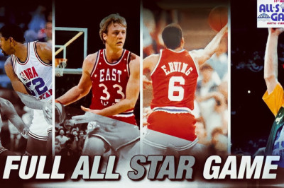 1987 NBA All Star Game ⭐️ Magic, Kareem, Bird, Jordan, Dr. J