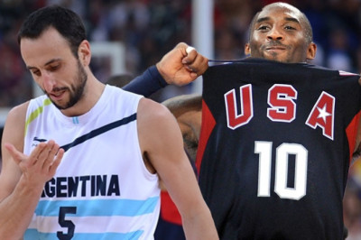Kobe, LeBron, Durant Duel vs Manu Ginobili Team USA vs Argentina Full Game Highlights