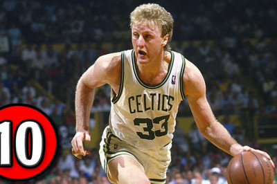 Larry Bird Top 10 Plays of Career