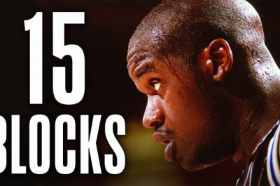 Shaq's INCREDIBLE 15 BLK, 24 PTS & 28 REB Performance 👀