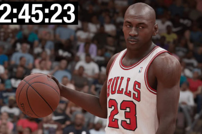 I beat the entire NBA 2K23 Jordan Challenge Mode in 1 video
