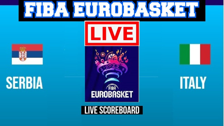 Live: Serbia Vs Italy | FIBA Eurobasket 2022 | Live Scoreboard | Play by Play
