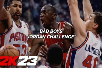 NBA 2K23 GAMEPLAY | JORDAN CHALLENGE: BAD BOYS - CHICAGO BULLS VS. DETROIT PISTONS