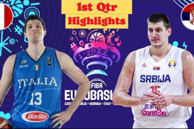 Serbia vs Italy | Round of 16 - Game Qtr Highlights | EuroBasket 2022