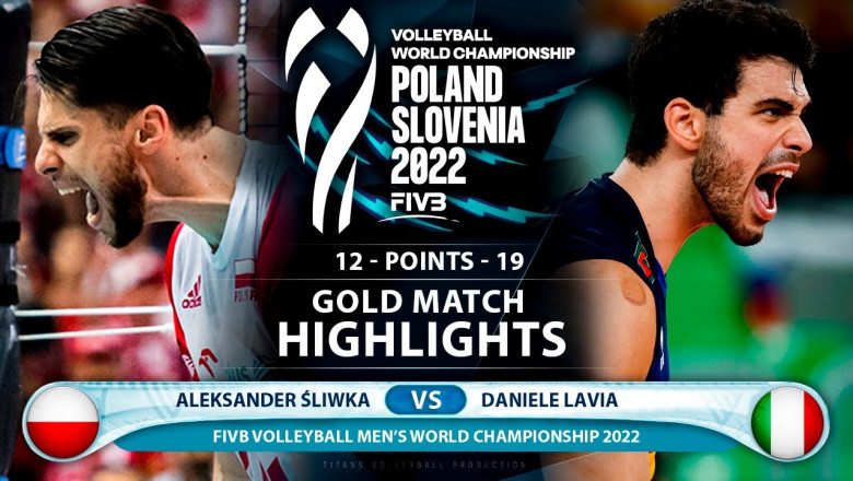 Aleksander Śliwka vs Daniele Lavia | Gold Match | Poland vs Italy | Highlights | World Champ 2022