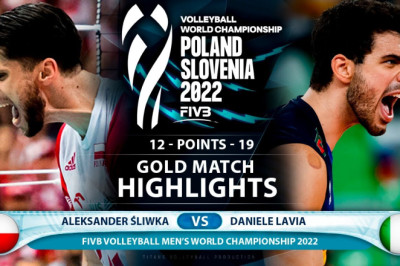 Aleksander Śliwka vs Daniele Lavia | Gold Match | Poland vs Italy | Highlights | World Champ 2022
