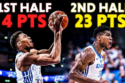 Clutch Giannis Threes After Going 0/6 From Deep