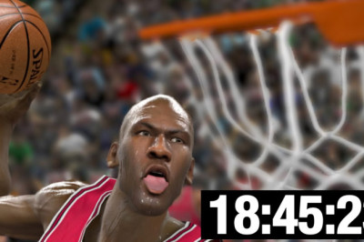 I beat the entire NBA 2K11 Jordan Challenge Mode in 1 video
