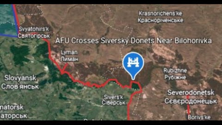Russian Front Stabilizes on Oskil River. AFU Attacking Izium, Cross Siversky Donets Near Bilohorivka