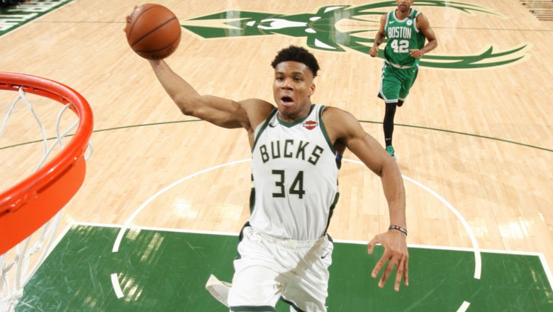 The Greek Freak's Best Dunks Of His Career | 15 Minutes Of Giannis Antetokounmpo Dunks &amp; Poster Jams