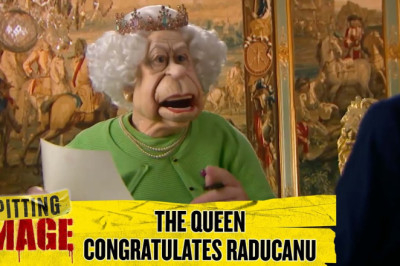 The Queen And Piers Morgan Congratulate Emma Raducanu | Spitting Image