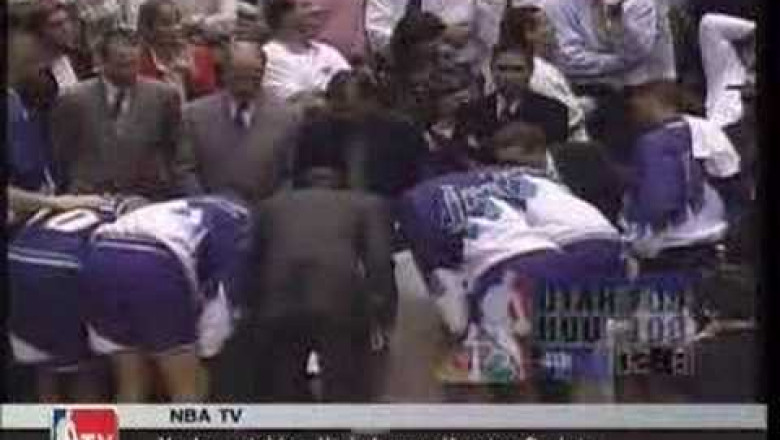 Utah Jazz vs Houston Rockets 1997 (Game 6 West Conf Finals)
