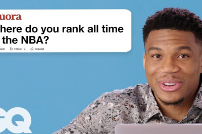 Giannis Antetokounmpo Replies to Fans on the Internet | Actually Me | GQ