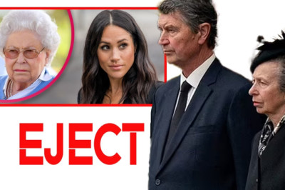 Banned At Front Gate! Anne & Sir Tim RAREST HONOR IN QUEEN’S WILL Eject Meg From Queen’s Funeral