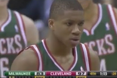 Giannis Antetokounmpo FIRST NBA GAME (2013 MILWAUKEE BUCKS DEBUT)