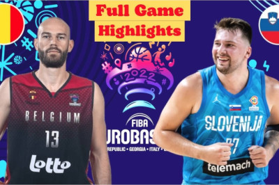 Slovenia vs Belgium | Round of 16 - Full Game Highlights | EuroBasket 2022