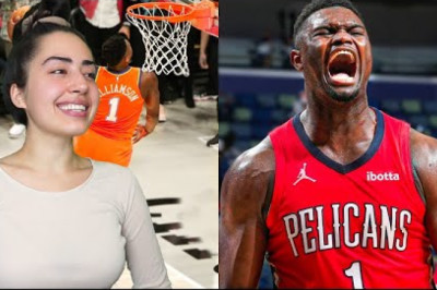 SOCCER FAN REACTS TO Zion Williamson's Most UNREAL NBA Plays !