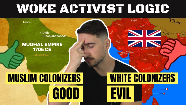 Woke Tiktoker HATES Britain for its colonial past