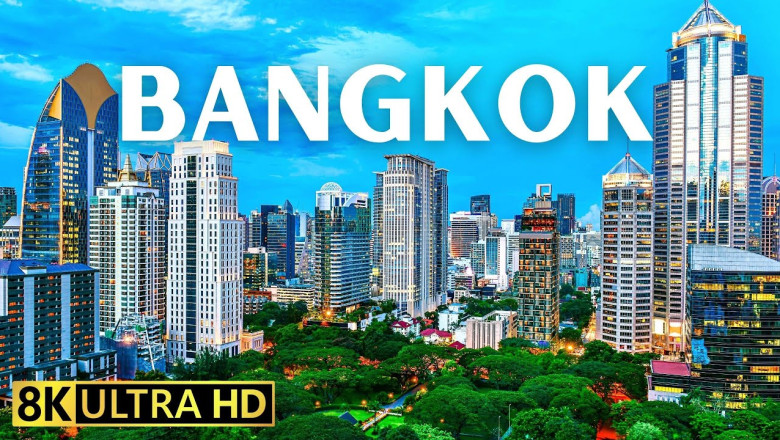 Bangkok 8K Ultra HD Video 120 FPS (Capital of Thailand) by Drone