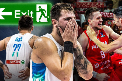 Doncic FOULS OUT as Poland SHOCKS Slovenia 🤯