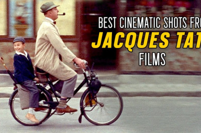 The MOST BEAUTIFUL SHOTS of JACQUES TATI Movies