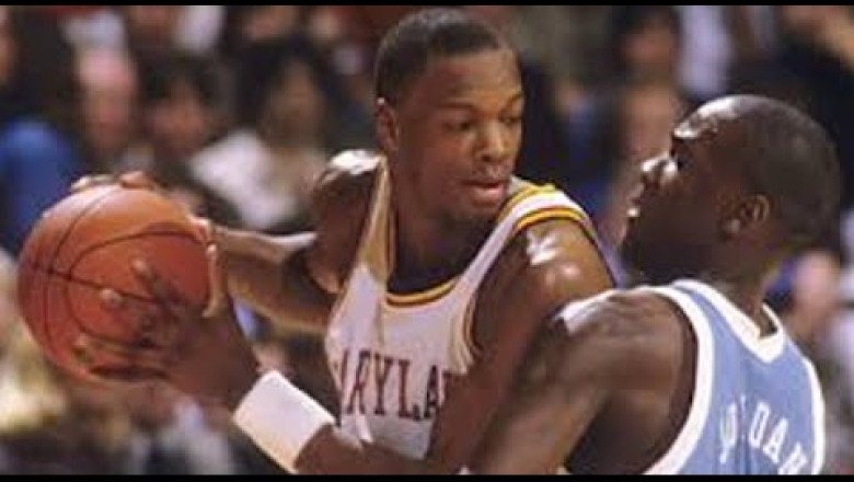 Young Michael Jordan Vs Rival Len Bias In College Duel - UNC vs. Maryland