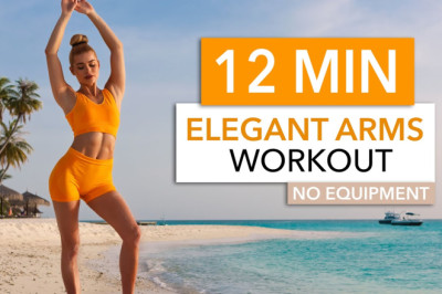 12 MIN ELEGANT ARMS WORKOUT - Chill Version, for toned arms and a straight posture I Pilates inspired