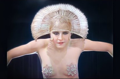 [4k, 60fps, colorized] (1927)  Metropolis, Fritz Lang. Dance scene.