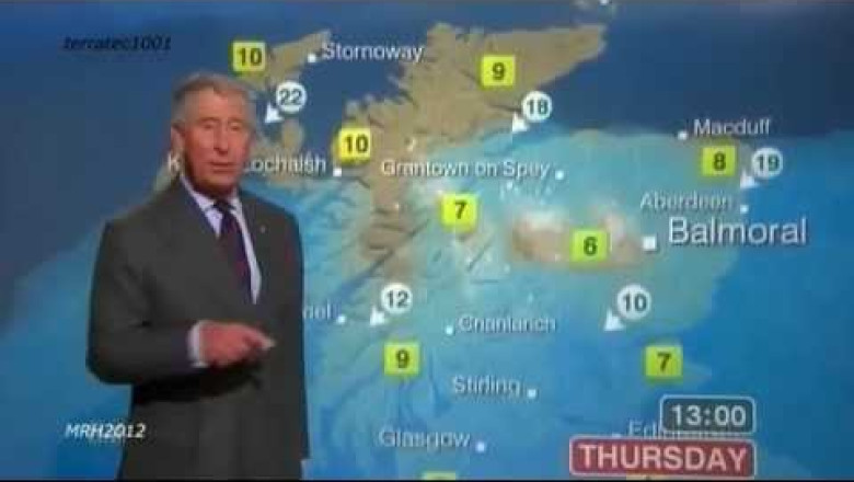 BBC weather with PRINCE CHARLES (very funny)