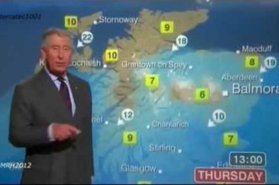 BBC weather with PRINCE CHARLES (very funny)