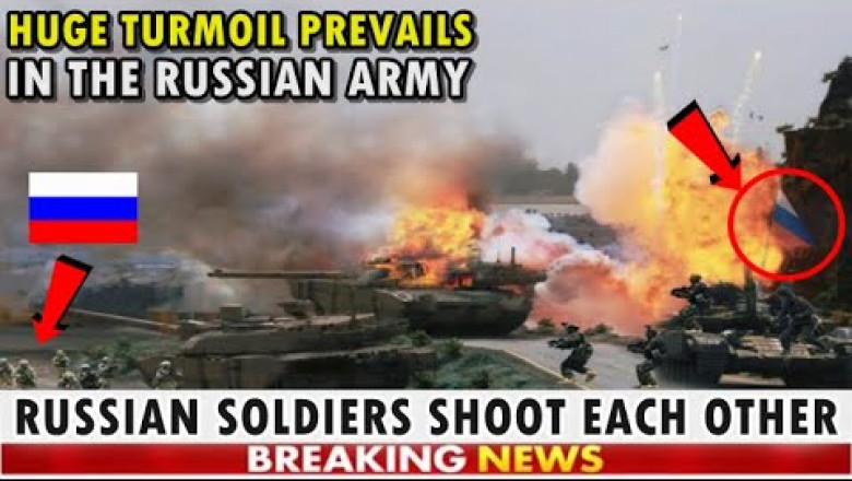 Brutal shot: Russian army destroyed its own troops! The rebellion begins!