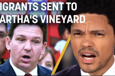 DeSantis Sends Migrants To Martha's Vineyard & Little Mermaid Spurs Racist Rants | The Daily Show