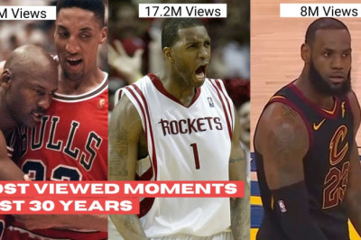 The Most Viewed NBA Moment Each Year! (Last 30 Years)