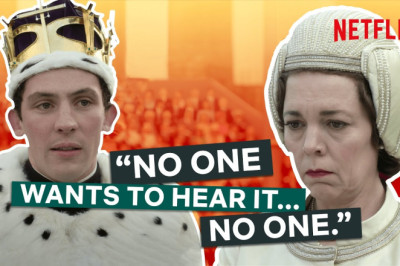 The Queen Tells Off Charles | The Crown