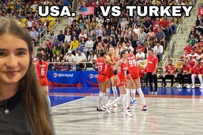 WE ARE GOING TO THE MATCH OF TURKEY NATIONAL VOLLEYBALL TEAM IN AMERICA