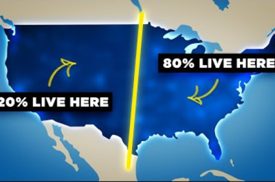 Why 80% of Americans Live East of This Line