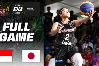 Indonesia v Japan | Women Bronze Medal Match | Full Game | FIBA 3x3 Asia Cup 2022
