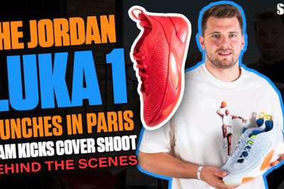 Luka Doncic EXCLUSIVE INTERVIEW about his Jordan Luka 1, His FIRST Signature Sneaker!!