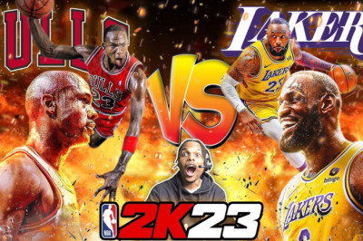 NBA 2K23 NEXT GEN IS INSANE!! LEBRON JAMES VS MICHAEL JORDAN