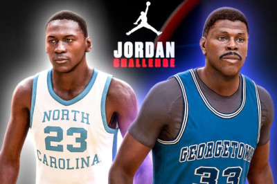 Patrick Ewing is a BEAST... NBA 2K23 Jordan Challenge (#1)