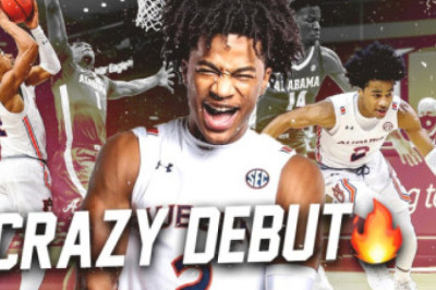 Sharife Cooper Did Not Disappoint In Auburn Debut | Full Highlights vs UA | 26 Pts, 9 Ast & 4 Reb