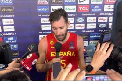 (Spanish+English) Rudy Fernandez on the secret of Spanish national team: