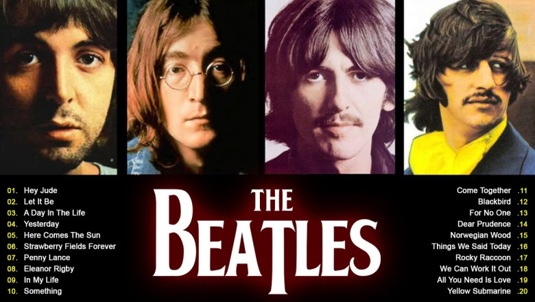 The Beatles Best Classic Rock Songs Of The 70s 80s 90s!The Beatles ...