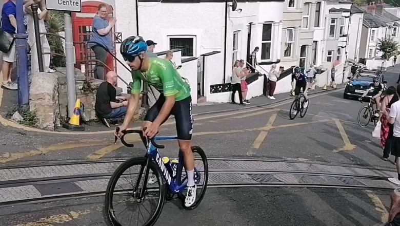 Tour of Britain Cycle Race, Llandudno, 8 September 2021