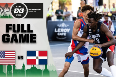 USA v Dominican Republic | Men | Full Game | FIBA 3x3 U18 World Cup 2022