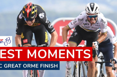 Van Aert versus Alaphilippe on the Great Orme | 2021 Tour of Britain