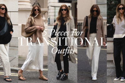 5 Key Transitional Pieces and Minimalist Outfits