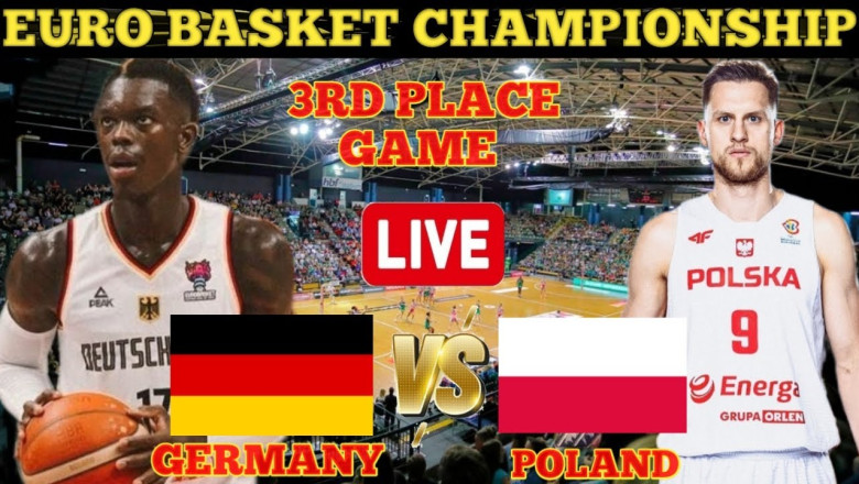 Germany vs Poland live FIBA Europe basketball championship finals Livescoreboard