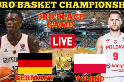 Germany vs Poland live FIBA Europe basketball championship finals Livescoreboard